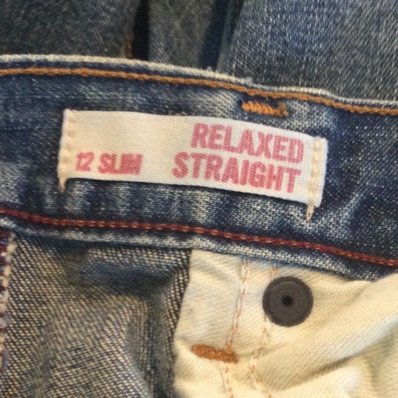 Arizona denim jeans boys size relaxed 12 slim - Picture 8 of 11